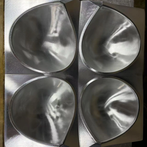 Molds for making Spoon Shape Strapless Silicone Bras